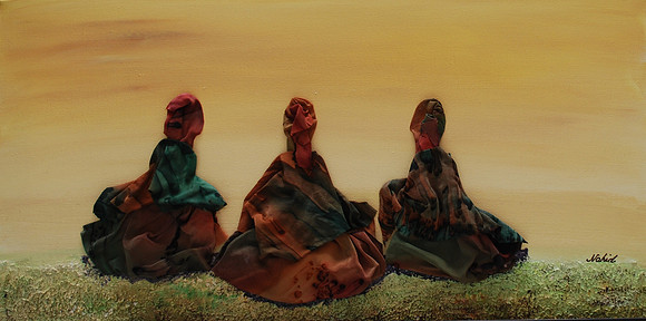 Tableau # 11-59  12"x 24" Acrylic Sold