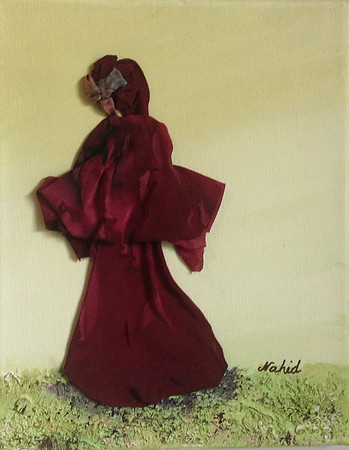 Tableau #11-63 8"x10"Acrylic on canvas
