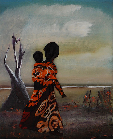 Tableau #11-88    11"x14" Oil on canvas