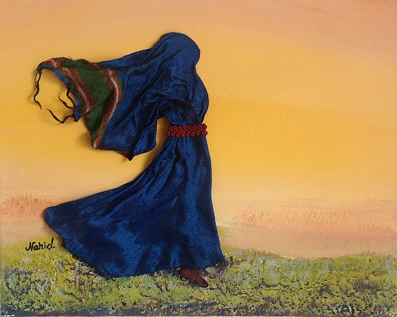 Tableau # 10-53. 11"x14" acrylics on canvas