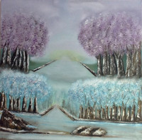 #10-85 Oil on canvas 30"x30"