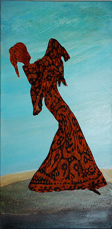Tableau #9-43  15"X30" Acrylic sold