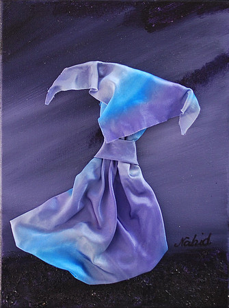Tableau#11-8   9"x12"Acrylic on canvas Sold